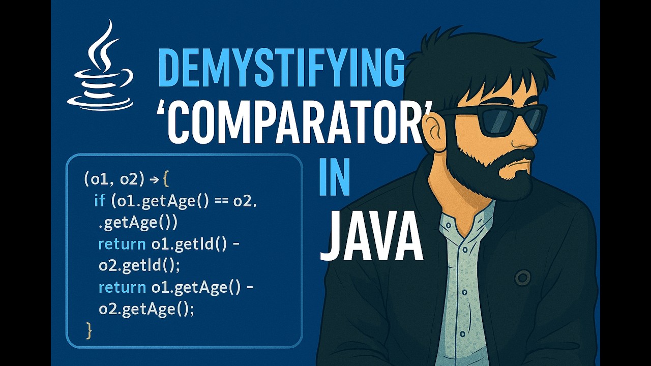Master Comparator in Java | Custom Sorting Logic Using Class, Anonymous ...