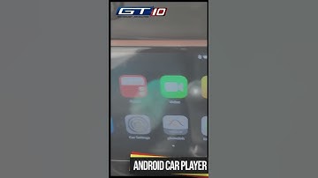 GT 10 Car Android Player Installed In Maruti Suzuki Wagon R Short