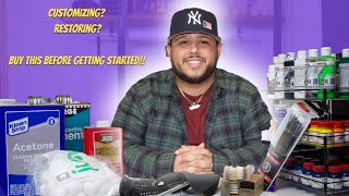Basic Essentials to Customize & Restore Sneakers