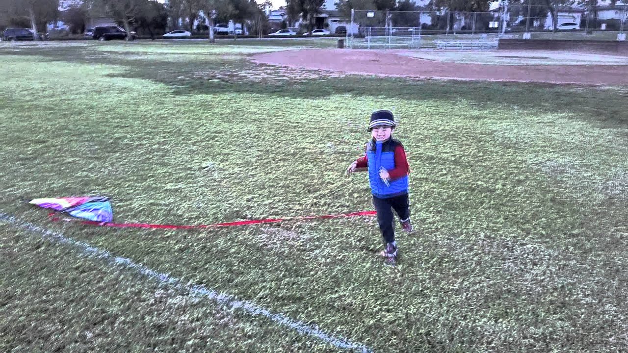 Kite Flying Lessons for Kids YouTube