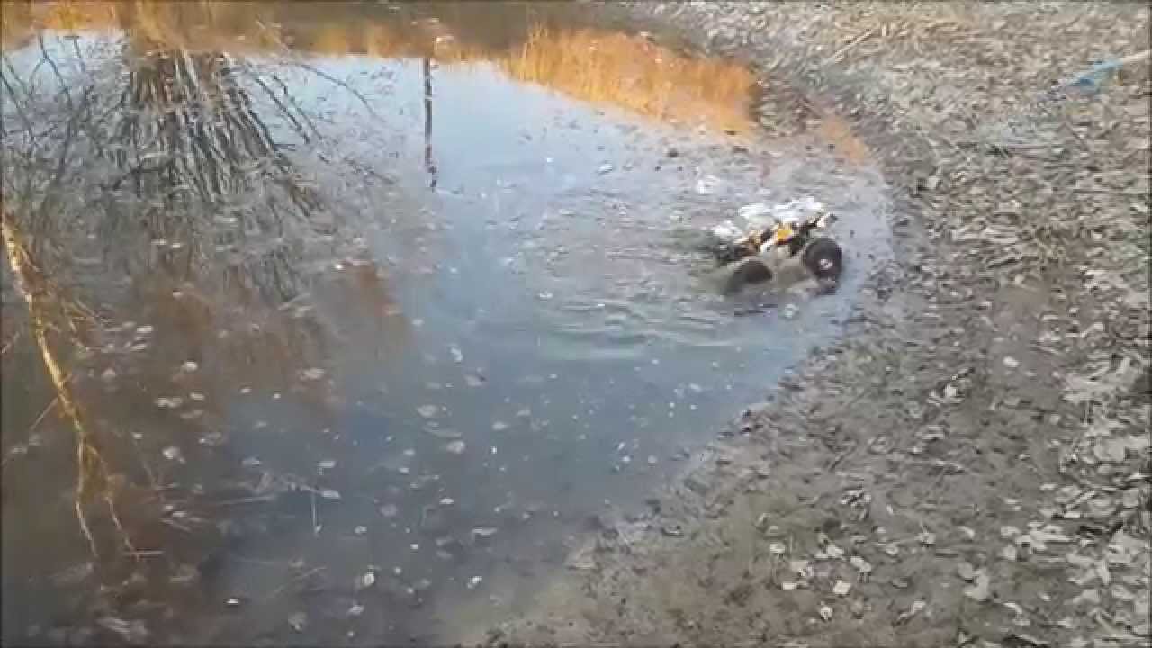 Wheely King 4x4-waterproof!!!(Водные процедуры)