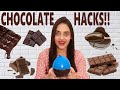 I Tested Viral Chocolate Hacks by 5 MINUTE CRAFTS with SISTER | *OMG It WORKED* | Life Shots