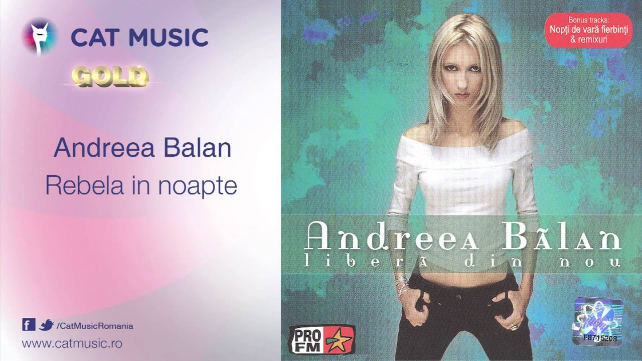 clasicismo musical Andreea Balan - Rebela in noapte