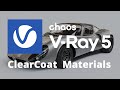 📌VRay 5 MATERIALES con CLEARCOAT más fáciles que nunca!