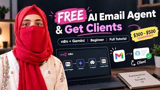 Details Build a FREE AI Email Agent in n8n & Get Your First Client | Beginner Tutorial | Step by Step Guide