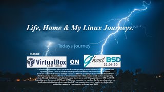 GhostBSD 22 06 20  Xfce4 A Walk Through VirtualBox Post Installation Notes. GhostBSD For EndUsers