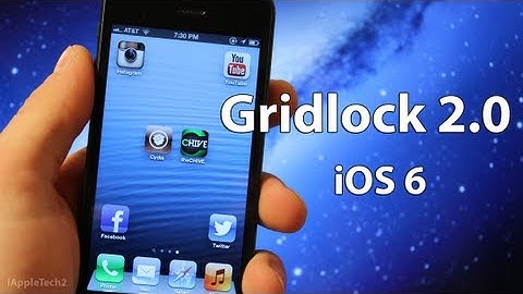 Gridlock 2.0 - Gridlock iOS 6 Support - Gridlock for iPhone 5!