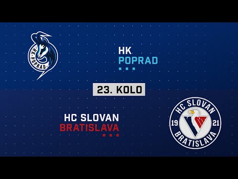 23.kolo HK Poprad - HC Slovan Bratislava HIGHLIGHTS