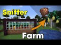 Minecraft 1.20 Automatic Sniffer Farm Tutorial