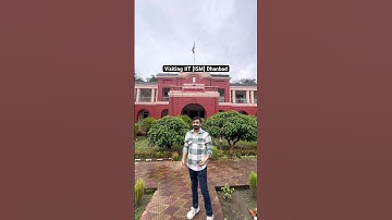 Visiting my Dream College | IIT (ISM) Dhanbad 🫶 | #iit #college