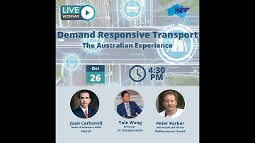 ITE ANZ Webinar Demand Responsive Transport Recording