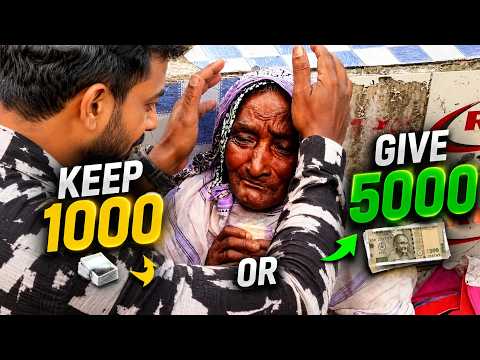 Why Would a Needy Person Give ₹5000 Away?