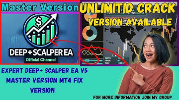 Expert Deep | Scalper EA V5 Master Version MT4 fix version No DLL