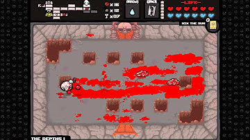 The Binding of Isaac 100% Walkthrough [HD] [#10] - It Lives! + Creepy Credits