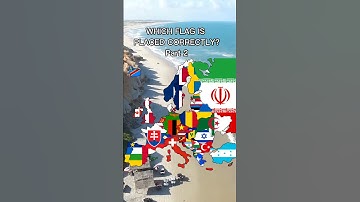 Which flag is placed correctly Part 2 #mapping #europe #flags #flag