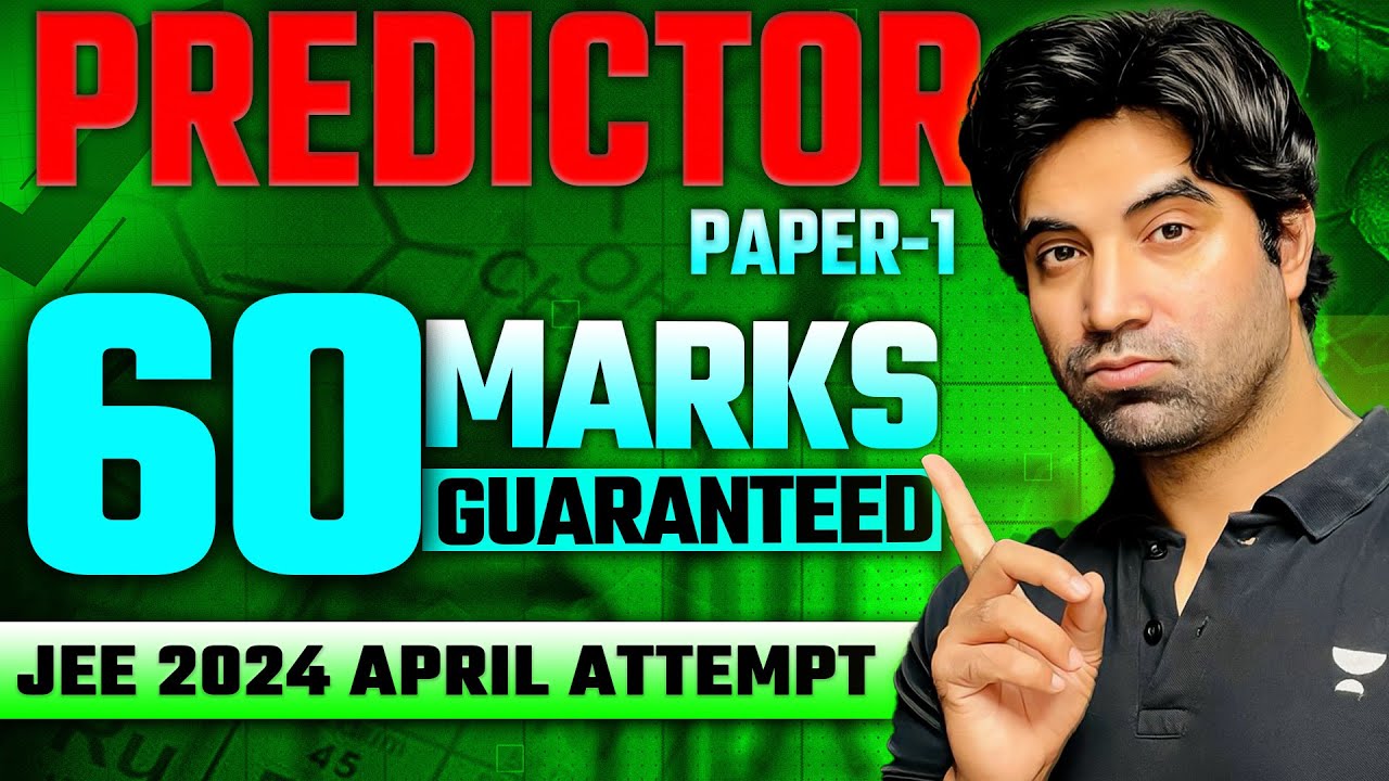 JEE Main 2024 Chemistry Predictor Paper 1 YouTube jee-main-2024-chemistry-predictor-paper-1-youtube