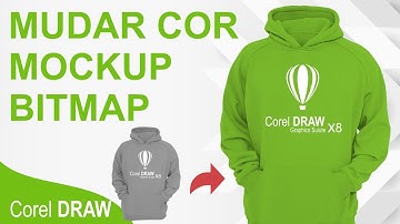 Mudar cor imagem - Corel Draw