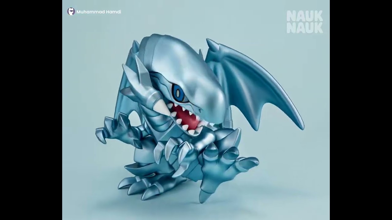 Blue eyes white dragon megatoon