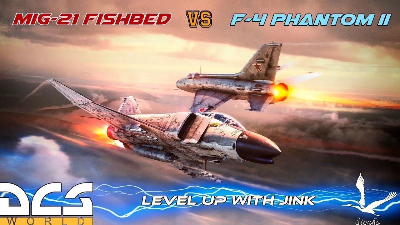 MiG-21 Fishbed vs F-4 Phantom II { #jink #ijn #usn #bfm #dcs }