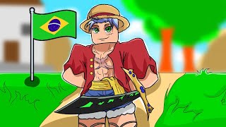 ESSE JOGO de ONE PIECE É BRASILEIRO 𝗡𝗢  ROBLOX !! ‹ Ine Games ›