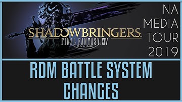 FFXIV: Shadowbringers Battle System Changes - RDM