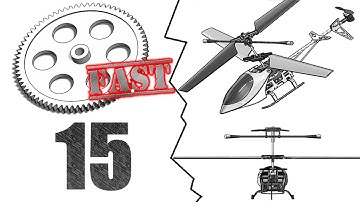 15F- Project 1| RC Helicopter | SolidWorks Tutorial:  Gear1