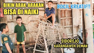 Review 4 Arak-Arakan Bikinan Bocil Bisa Di Naiki‼️Persiapan Takbir Keliling Idul Adha 2022