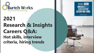 2021 Research & Insights Careers Q&A: Job Search Tips, Hiring Research, & COVID-19 Impacts