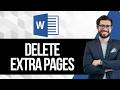How To Delete an Extra Page in Microsoft Word