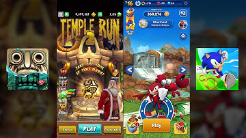 Temple Run 2 Pirate Cove Vs Sonic Dash - Endless Run - Android Gameplay