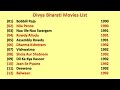 Divya Bharti Movies List