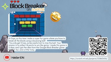 IT Project  - How To Play Block Breaker Game On Scratch