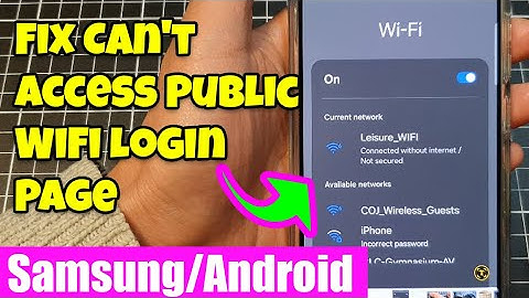 Samsung Galaxy S24/S23/S22 WiFi Troubleshoot: Can