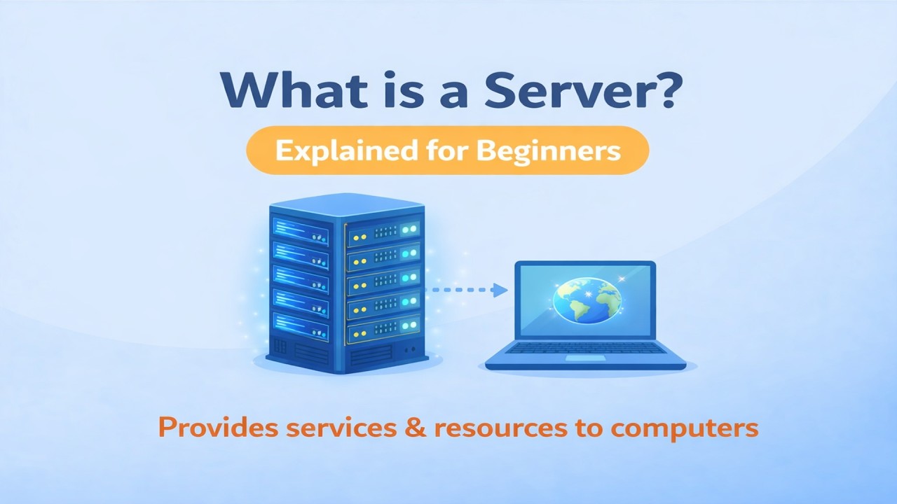 What is a Server? | Simple Explanation for Beginners - YouTube