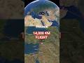 Perth to Paris: One of the Longest Flights on Earth