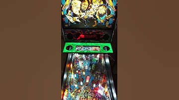 Prototype of Metallica Pinball Game Lighted Speaker Panel