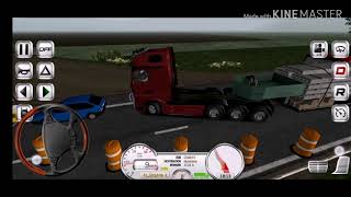 اول مره أجرب لعبه شاحنه.. عملت حادثه!! :( Euro Truck Driver) screenshot 4