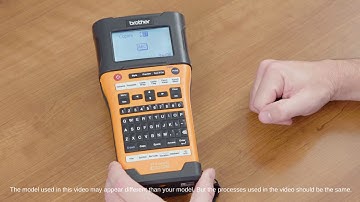 How to Print Multiple Labels on Brother Professional Industrial Labellers