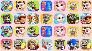 My Talking Tom 2, Angela Baby, Talking Ginner,Subwuay Surf,My Talking Panda,Tom Camp,Sonic Boom.. screenshot 5