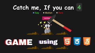 Hole and Mole Game in Pure HTML, CSS & JavaScript 🔥🔥 | Game Development