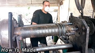 Metal Working : Making a large Coil Spring /How Is Made