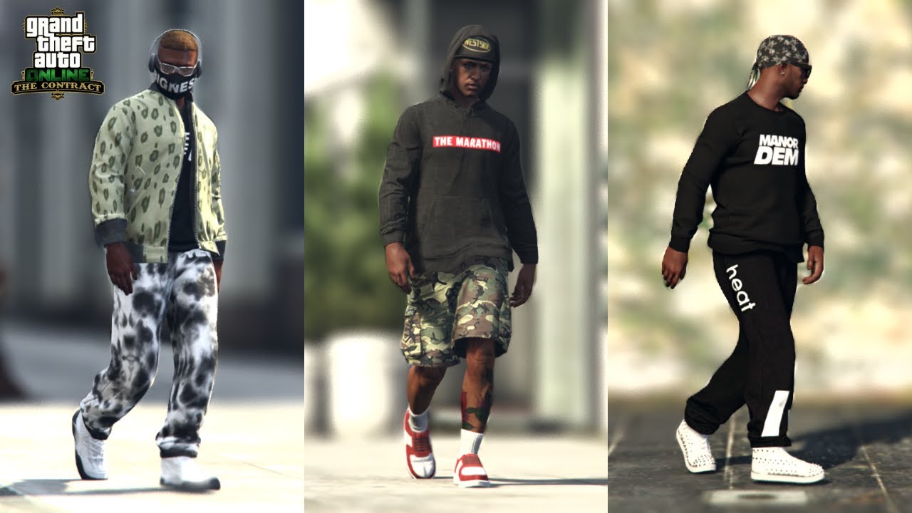 GTA Online 11 Casual Outfits (Streetwear, Casual Everyday, Party