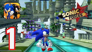 Sonic Forces: Multiplayer Racing & Battle  - Gameplay Walkthrough Part 1 - SONIC (iOS, Android)