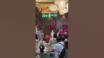 NSND Quế Trân và NSƯT Võ Minh Lâm  hát thiện nguyện Tại nhà hàng chay #shortvideo