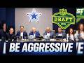 #CowboysNation 📒How Aggressive Should they be with two 1st Round Picks??