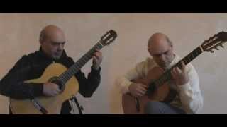 Bach-Siloti - prelude in b moll transcr. 2 guitars