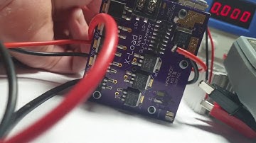 ACS500SE SEPIC Buck/Boost By  X-Wossee 2.3Vi in 100mA load pulling only  0.35V