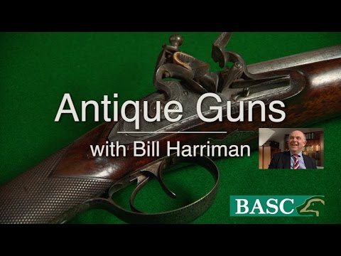 Antique Guns - HW Mortimer flintlock shotgun c 1823