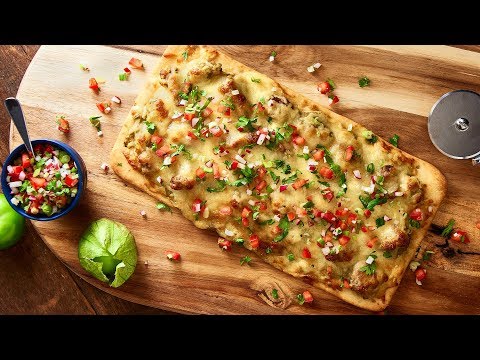 Mexican Salsa Verde Braised Pork Pizza