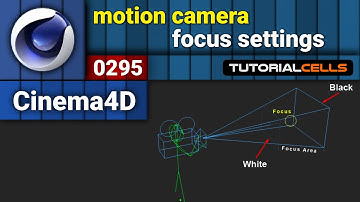 0295. motion camera ( focus settings, Dolly Zoom ) in cinema 4d